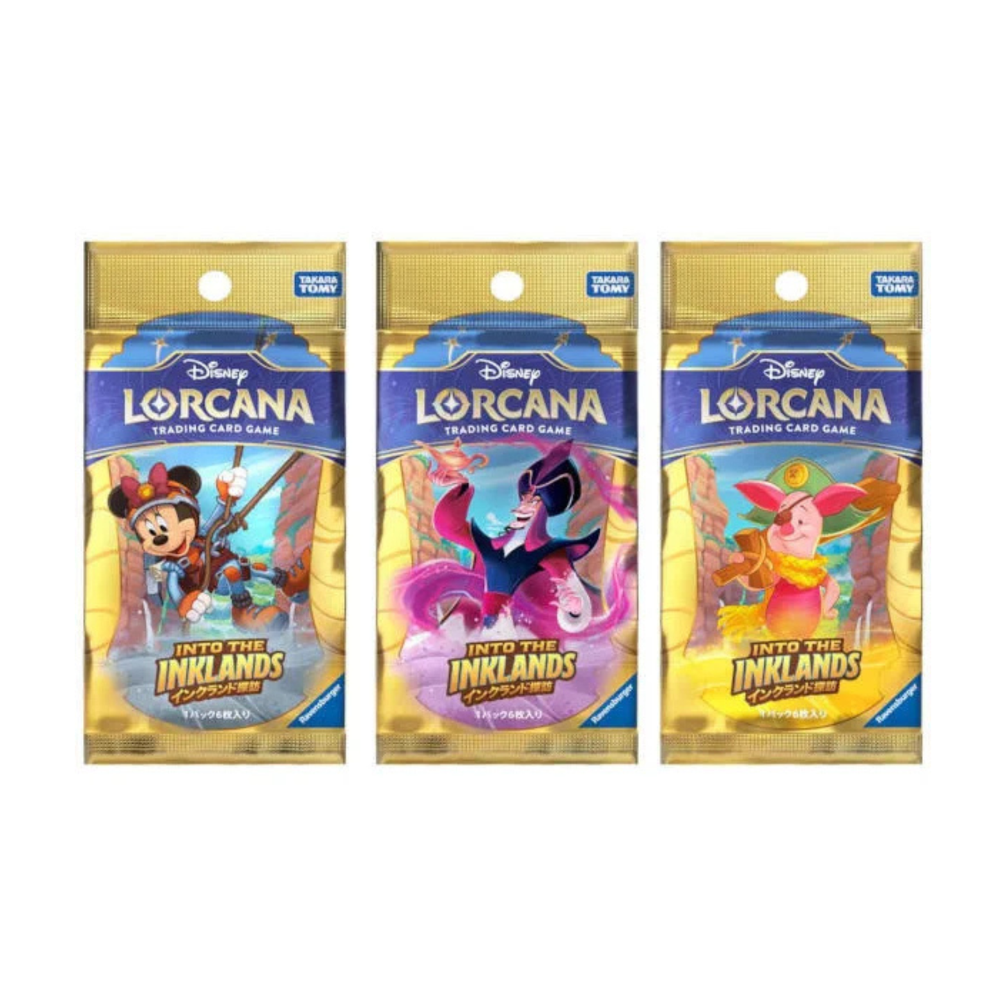 Disney Lorcana TCG: Into the Inklands Booster Pack (Japanese)