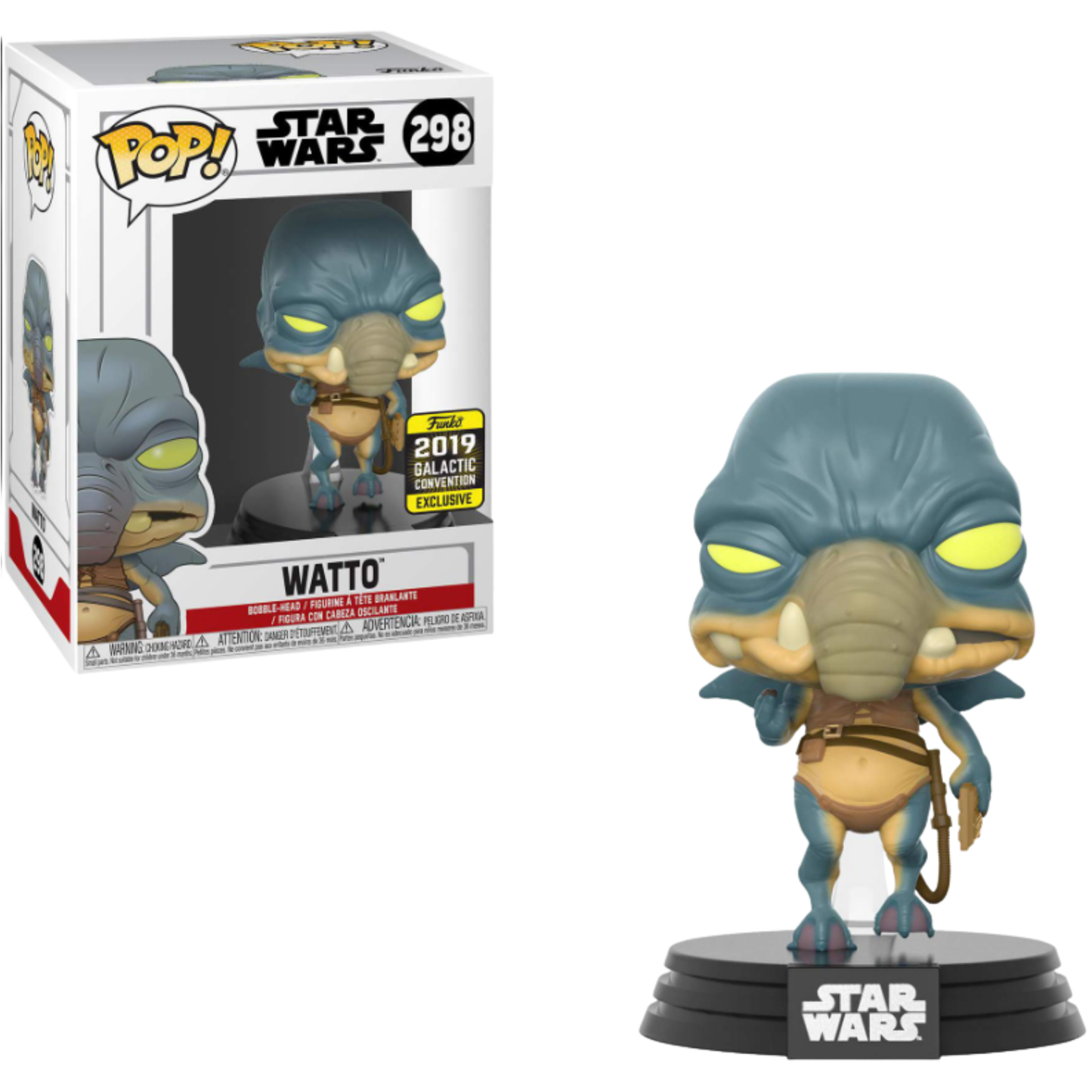 Star Wars – Watto #298 Funko Pop! Vinyl Figure (2019 Galactic Convention Exclusive)