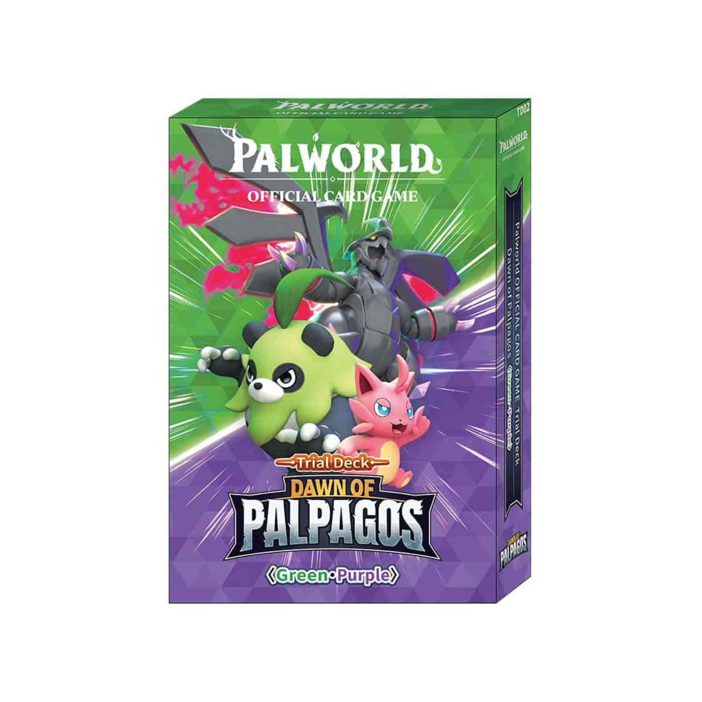 Palworld Official Card Game: Dawn of Palpagos Trial Deck (Green/Purple) – TD02