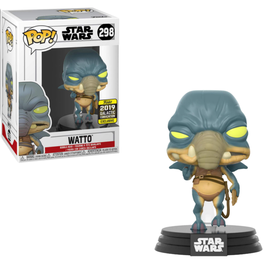 Star Wars – Watto #298 Funko Pop! Vinyl Figure (2019 Galactic Convention Exclusive)